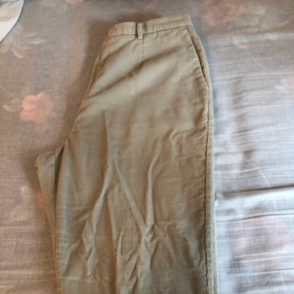 Lands' End Beige Corduroy Pants - Picture 3 of 6
